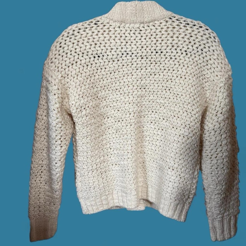 Madewell Cream Button-Up Cardigan - Picture 2 of 3